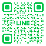 QRコードでLINEの友だちを追加